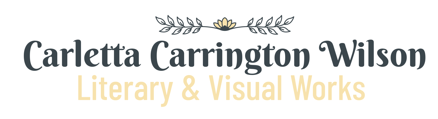 Carletta Carrington Wilson Literary & Visual Works